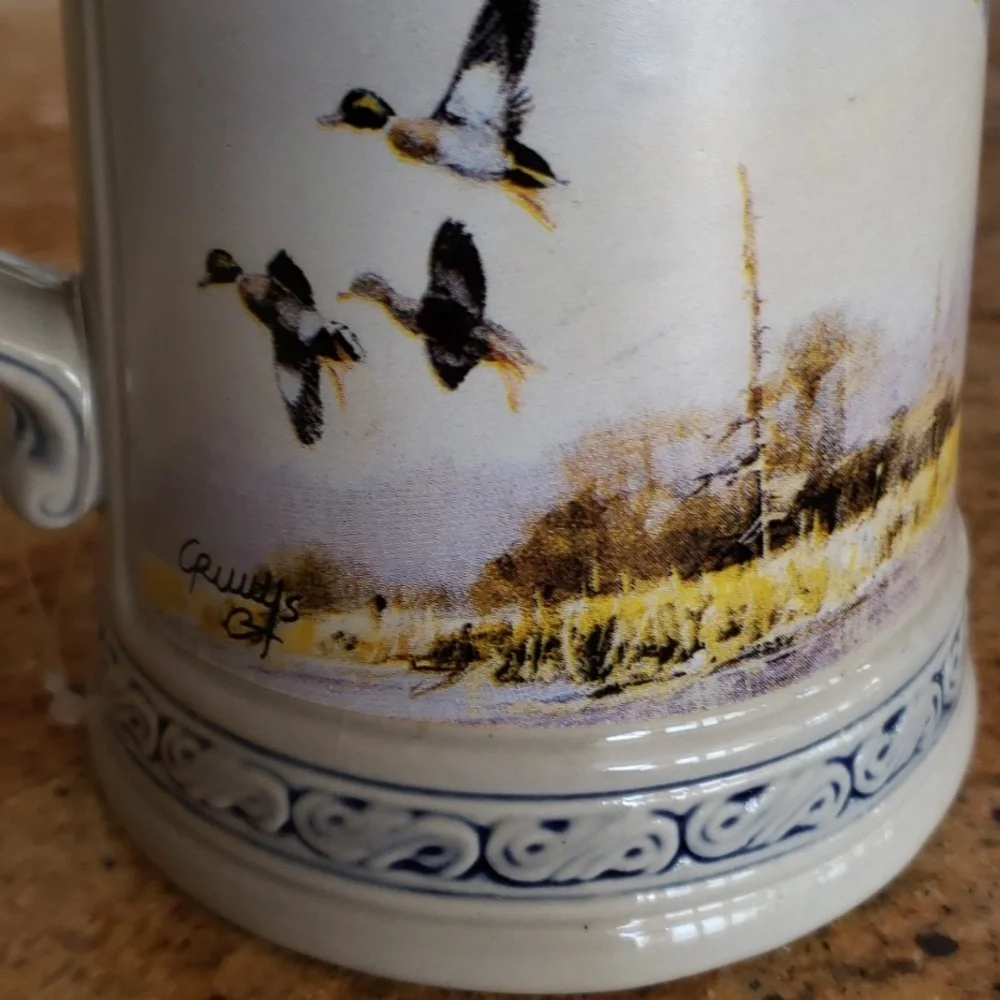 Vintage mallard duck